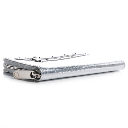 Louis Vuitton Suhali Zippy Wallet Silver 4 of 7