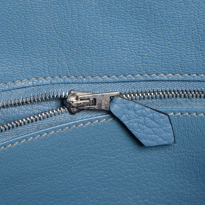 Hermes Togo Birkin 35 Blue Jean 24 of 37