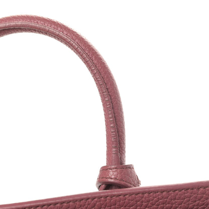 Saint Laurent Grained Calfskin Nano Supple Sac De Jour Dark Rose 10 of 10