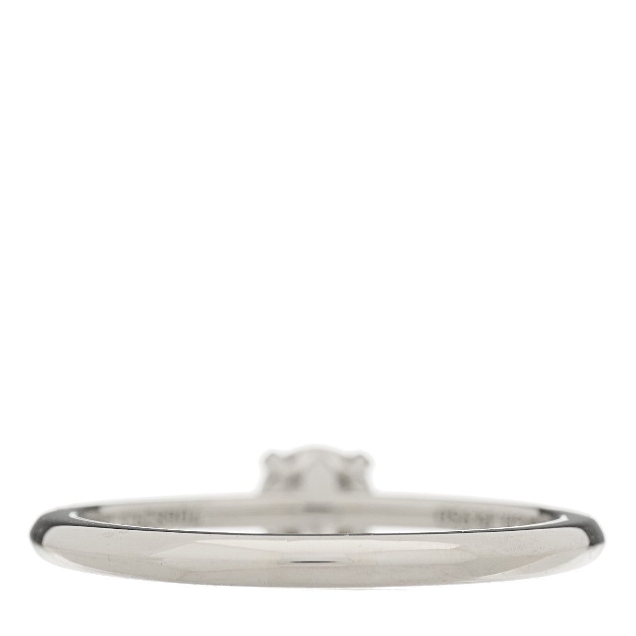 Platinum Diamond .23ct Tiffany True Engagement Ring 47 4