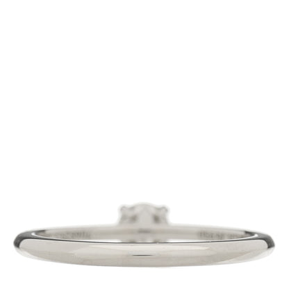 Tiffany Platinum Diamond .23ct Tiffany True Engagement Ring 47 4 4 of 6