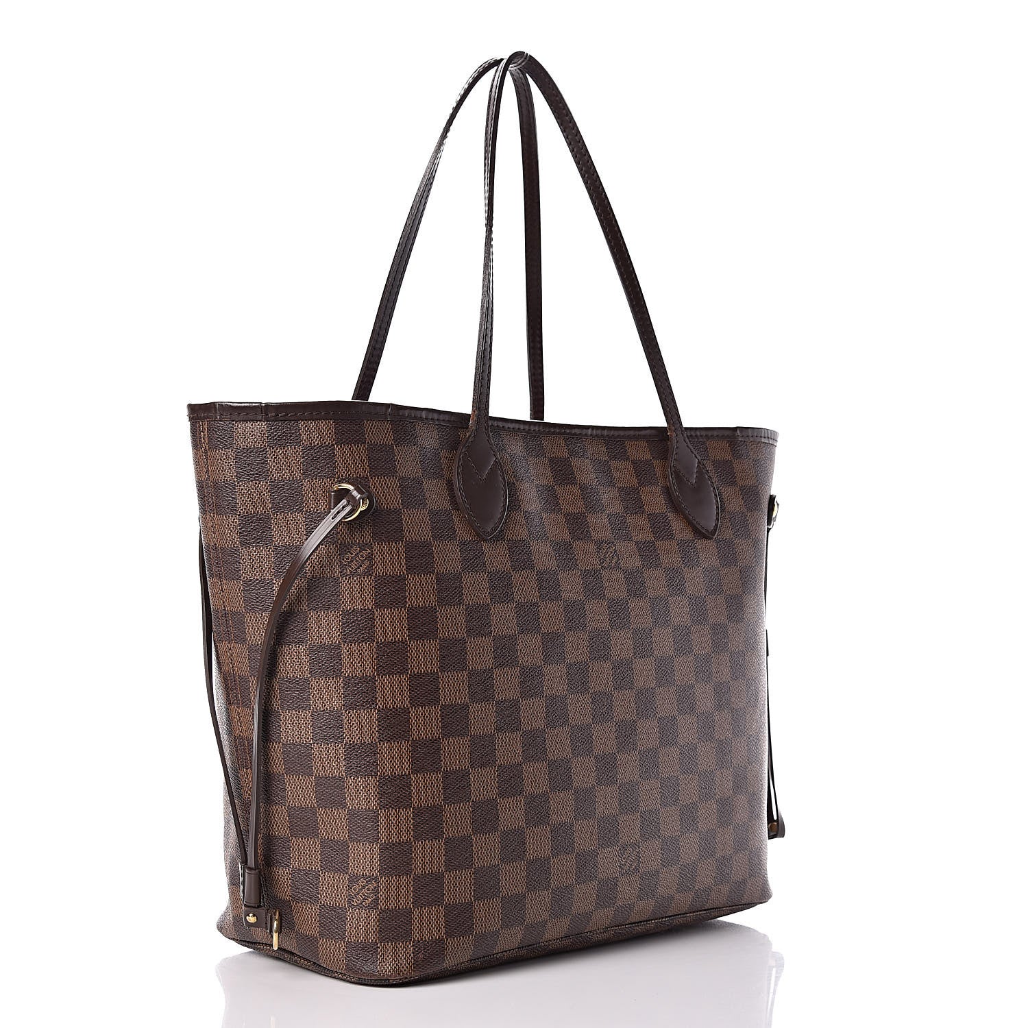 Louis Vuitton Damier Ebene Neverfull MM 3 of 14