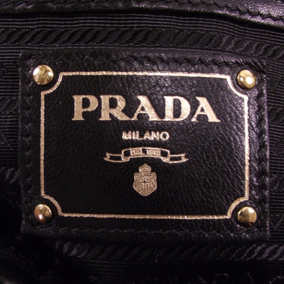 Nappa Antique Bag Black