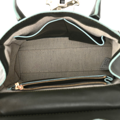 Versace Calfskin Medium Palazzo Empire Bag Army 5 of 20