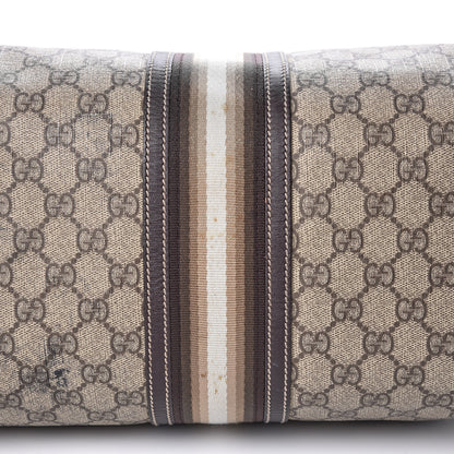 Gucci GG Plus Monogram Web Medium Joy Boston Dark Brown 14 of 14