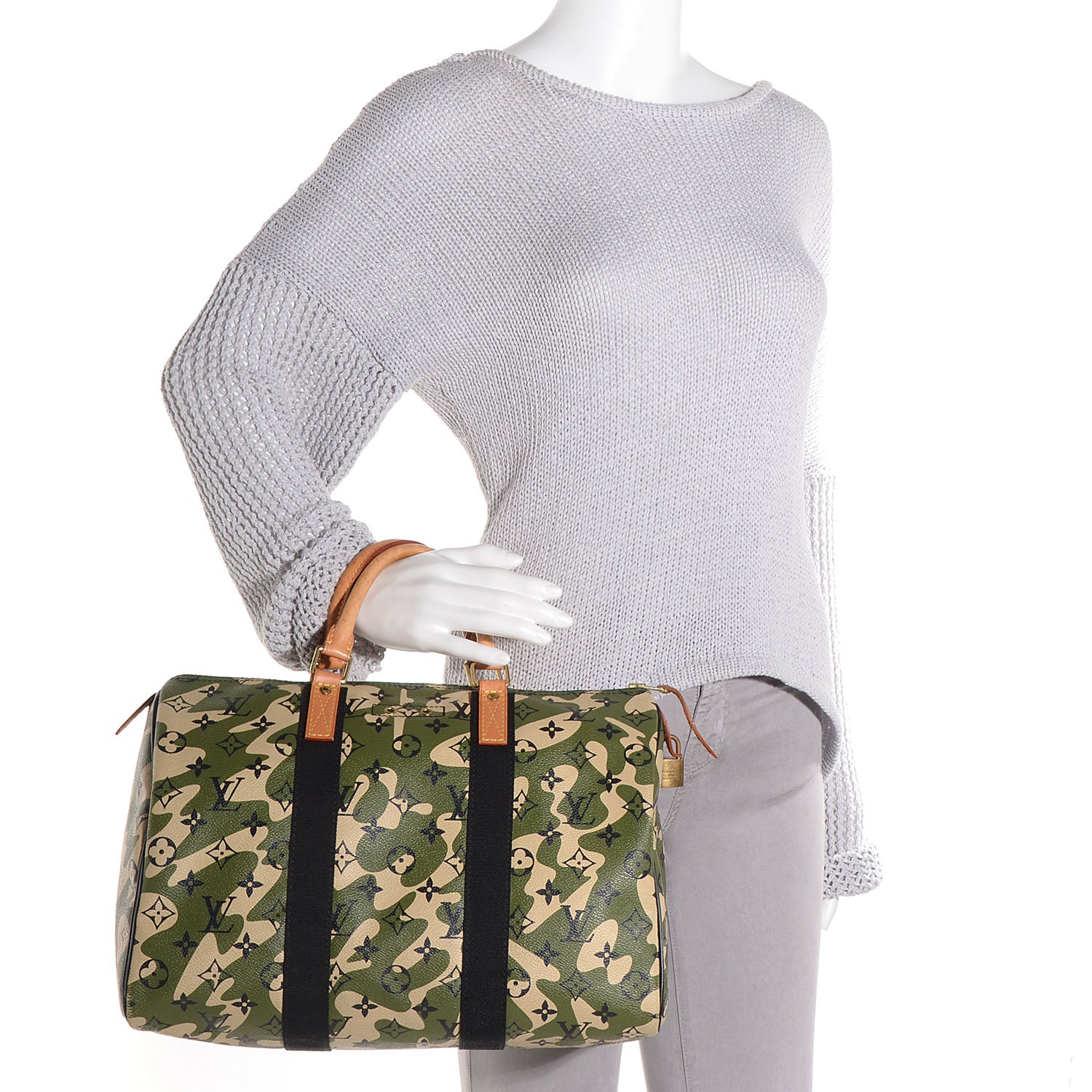 Louis Vuitton Monogramouflage Speedy 35 2 of 7