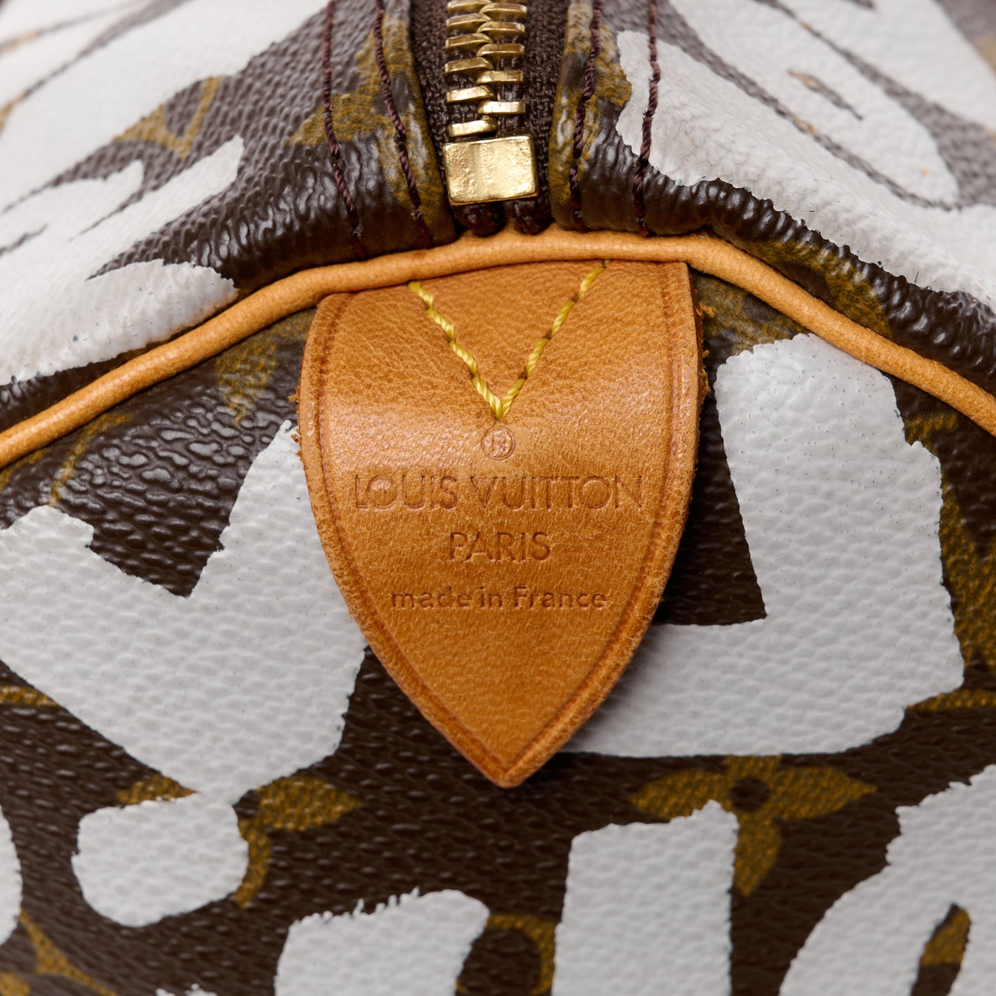 Monogram Graffiti Speedy 30 Silver