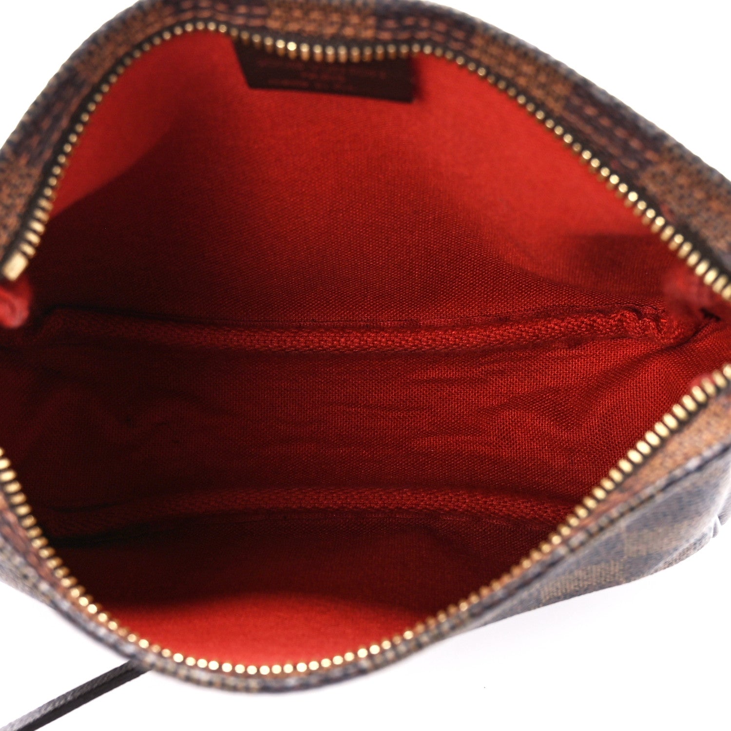 Louis Vuitton Damier Ebene Trousse Make Up Bag Pochette 5 of 11