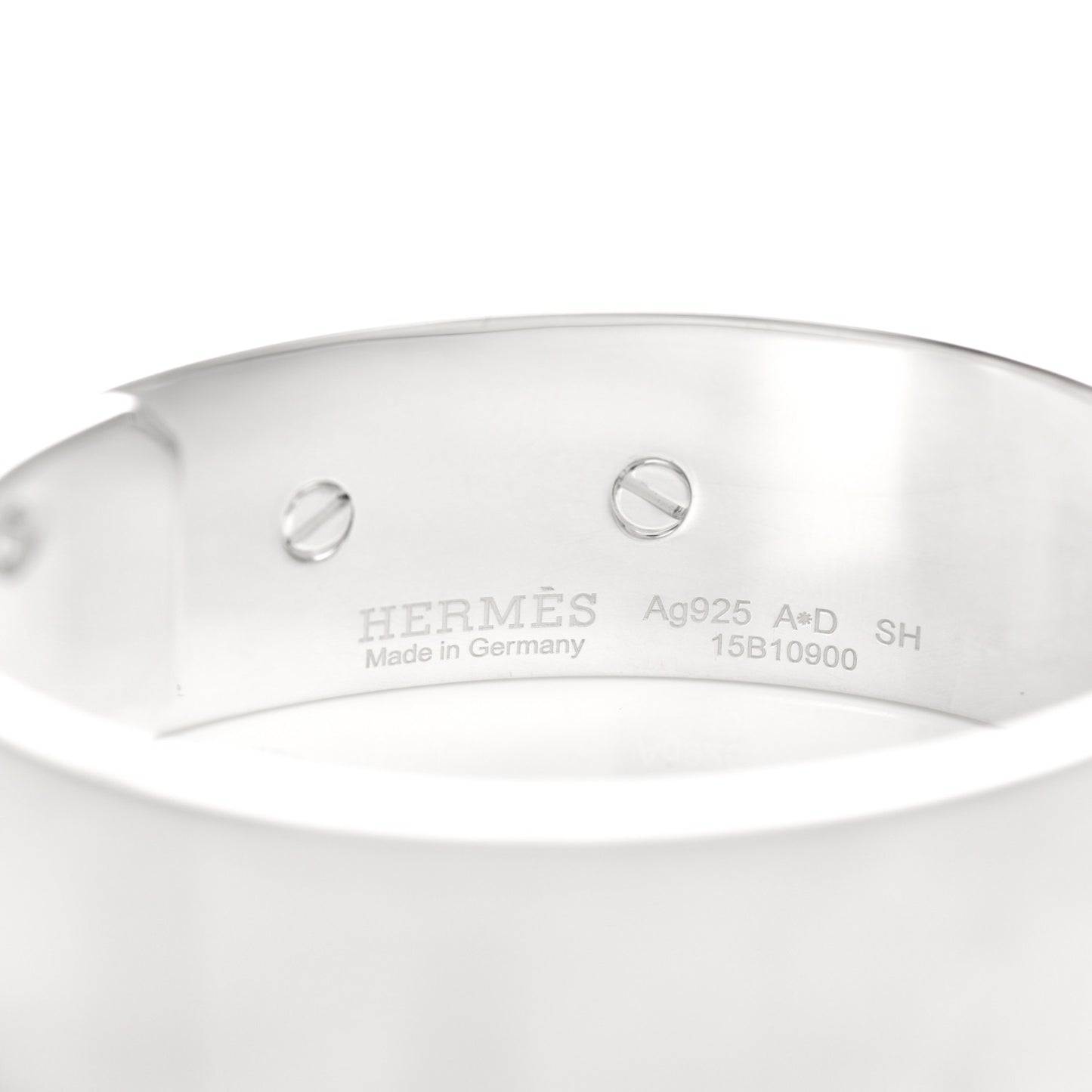 Sterling Silver MM Collier De Chien Bracelet SH