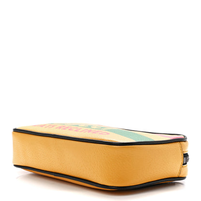 Gucci Textured Dollar Calfskin Music is Mine Belt Bag 90 36 Crop Multicolor Black 10 of 12