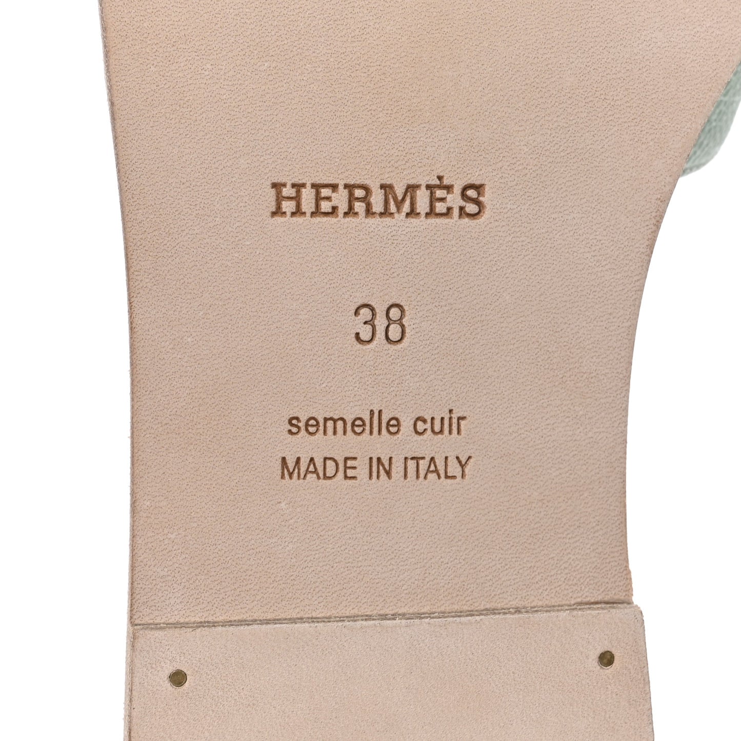 Epsom Oran Sandals 38 Vert Jade