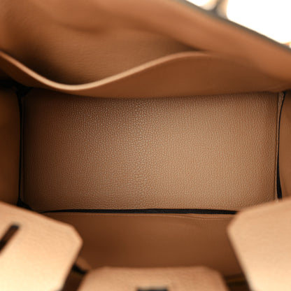 Hermes Togo Birkin 25 Chai 5 of 11