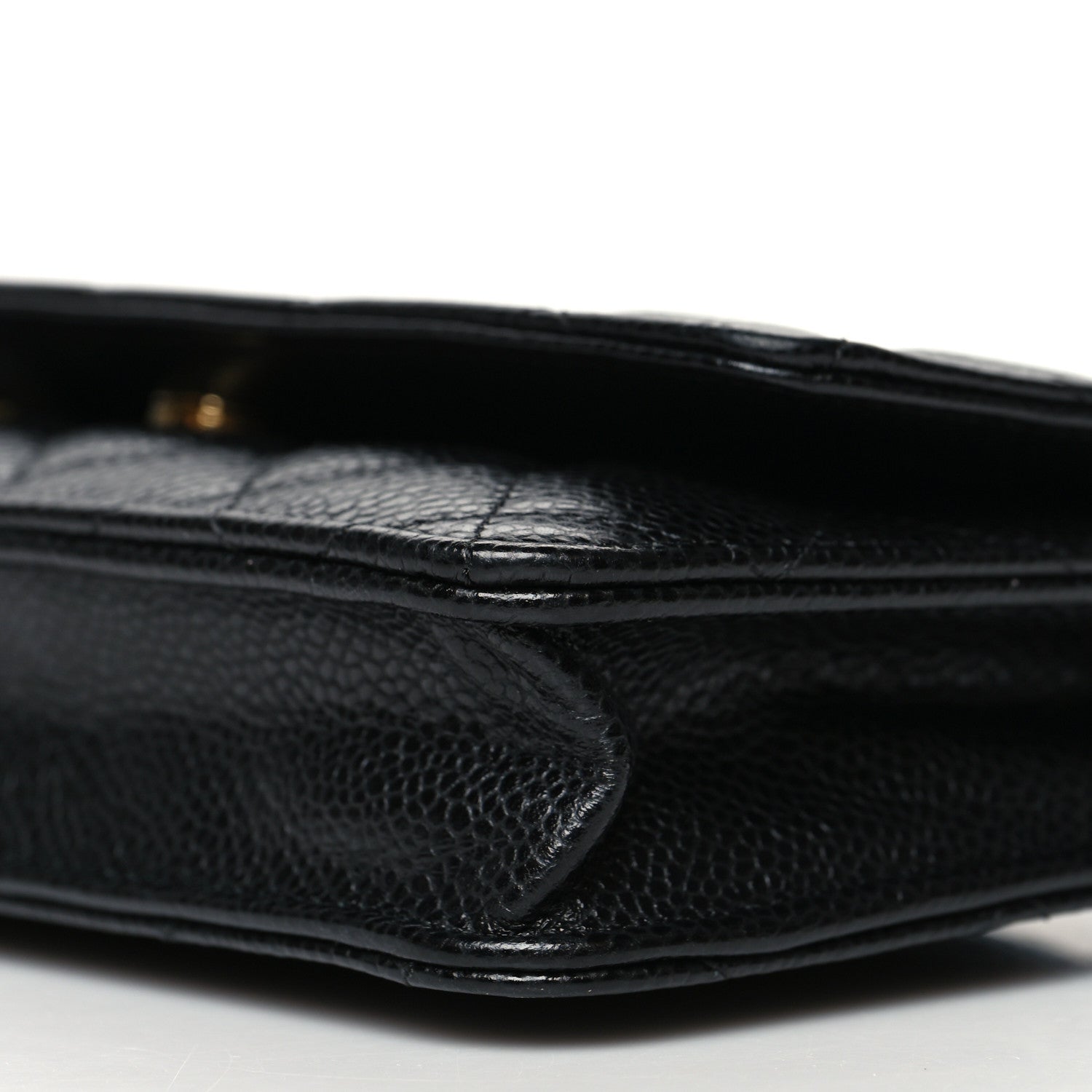 Chanel Caviar Quilted Wallet On Chain WOC Black 12 of 13