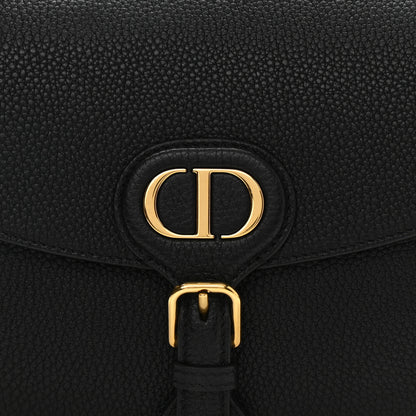 Christian Dior Grained Calfskin Medium Bobby Flap Black 7 of 9