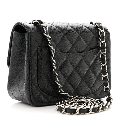 Chanel Caviar Quilted Mini Square Flap Black 3 of 13