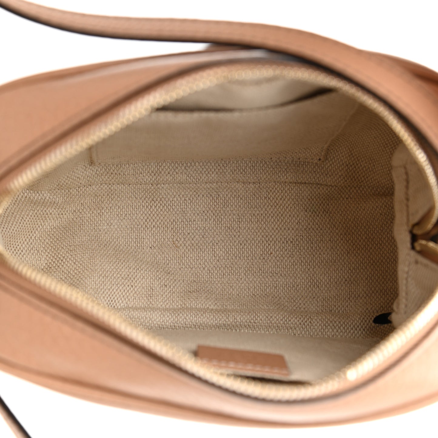 Pebbled Calfskin Small Soho Disco Bag Camelia