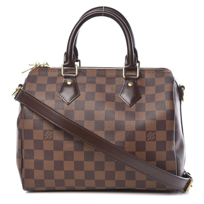 Louis Vuitton Damier Ebene Speedy Bandouliere 25 1 of 11