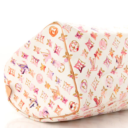 Louis Vuitton Watercolor Aquarelle Speedy 35 White 7 of 12