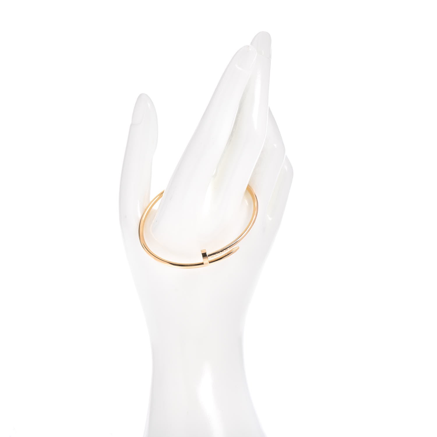 Cartier 18K Yellow Gold Small Juste Un Clou Bracelet 16 2 of 4