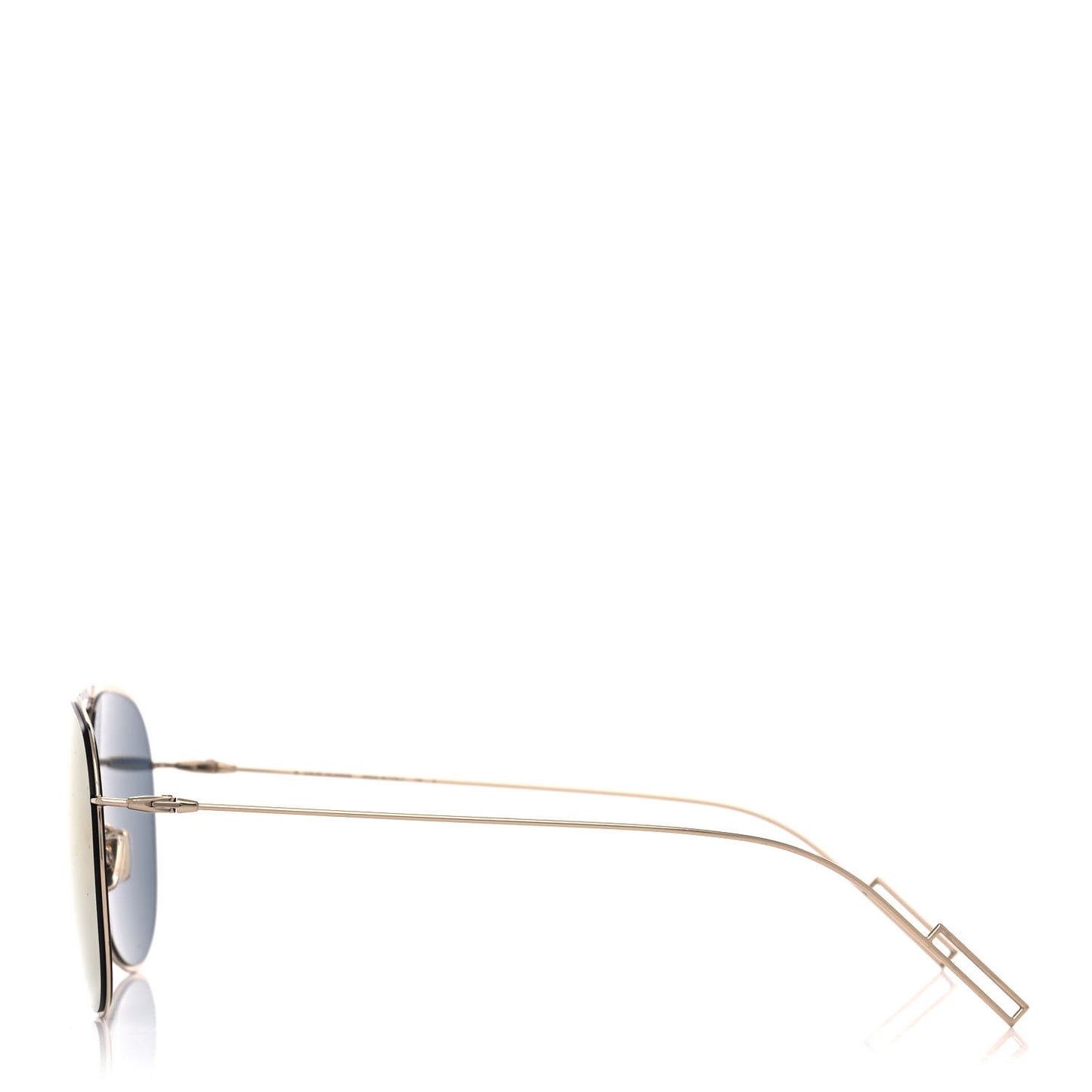 Homme Mens Aviator Sunglasses Gold