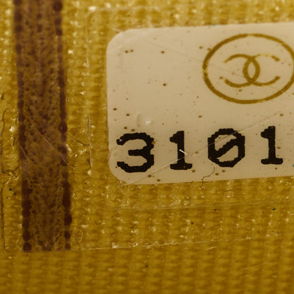 Chanel Caviar Quilted Card Holder Yellow 8 of 8