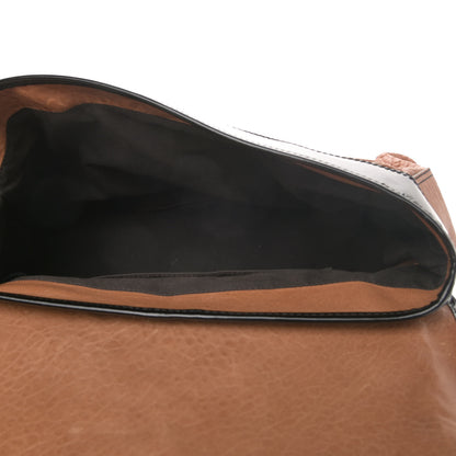 Fendi Nappa Patent Large B Bag Osso Black 4 of 5