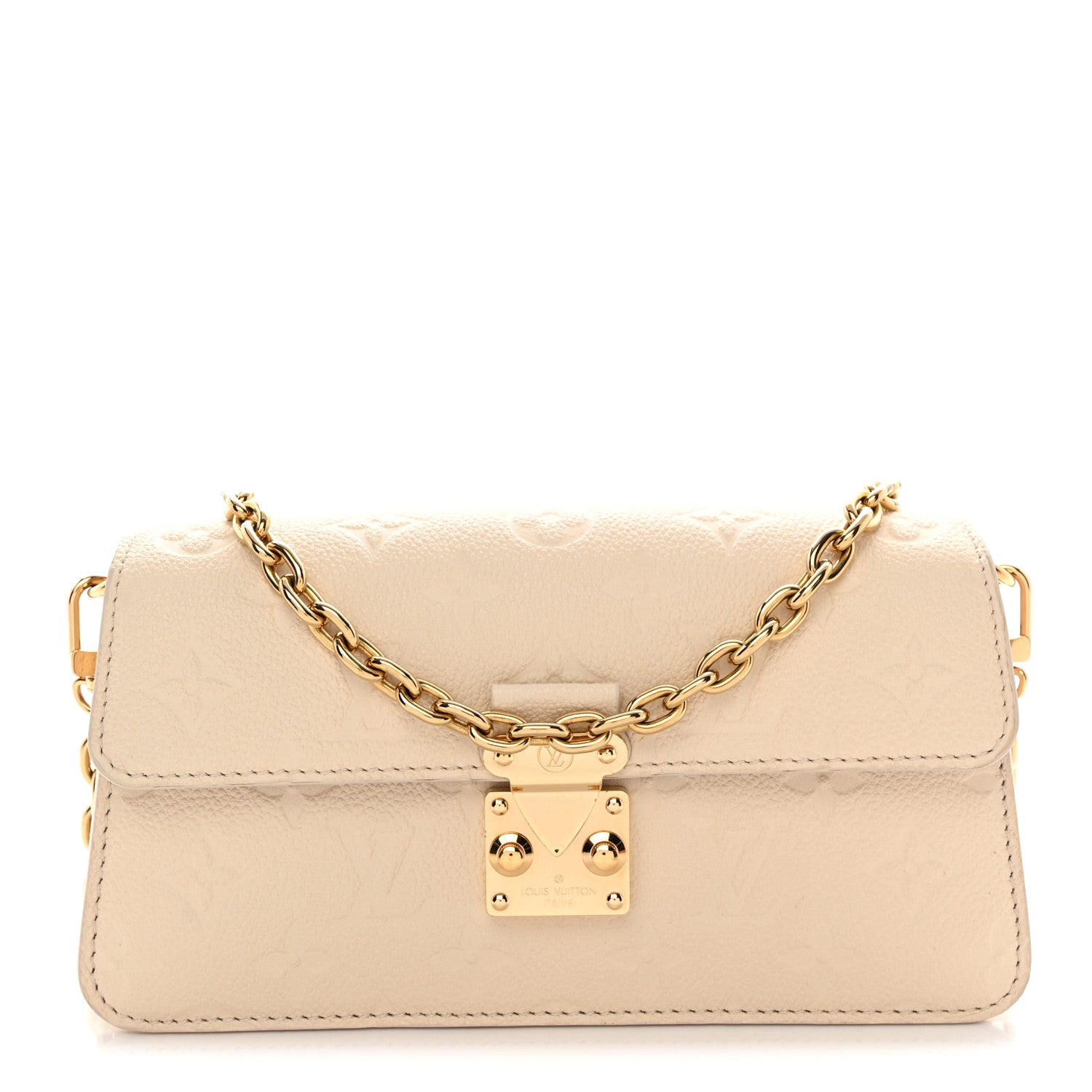 Louis Vuitton Empreinte Metis Wallet On Chain Cream 1 of 11