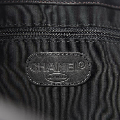 Chanel Calfskin CC Shoulder Bag Black 8 of 10