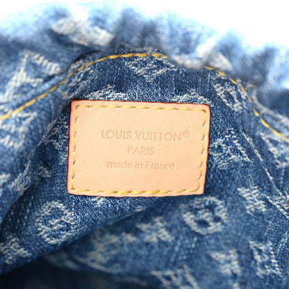 Louis Vuitton Monogram Denim Nano Noe Blue 6 of 10