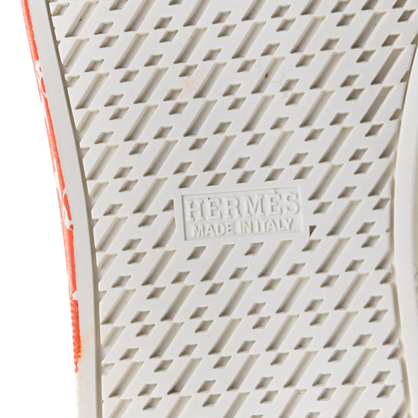 Swift Printed Peinture Fraiche Quicker Sneakers 37.5 White Orange