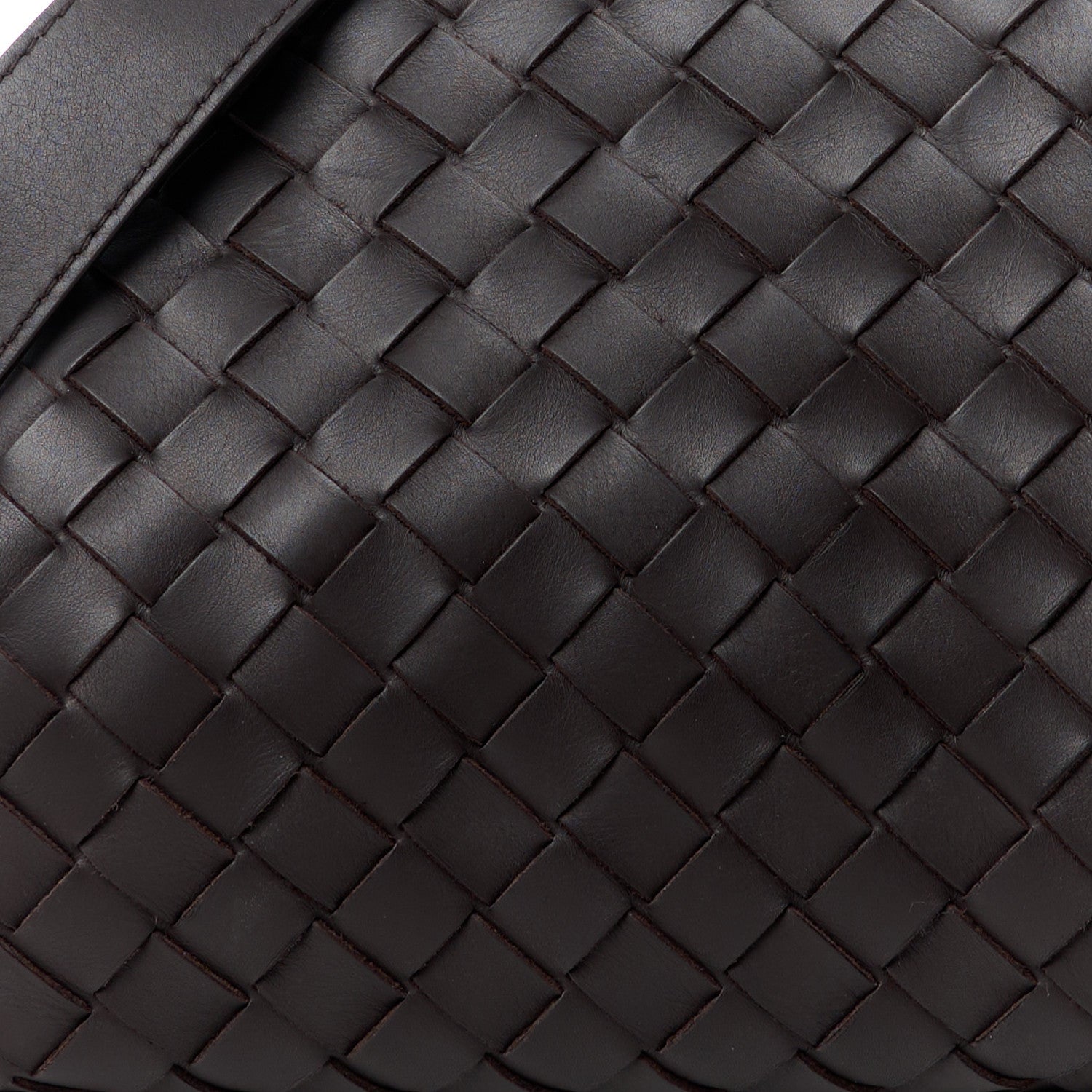 Bottega Veneta Nappa Intrecciato Pouch Shoulder Bag Brown 12 of 14