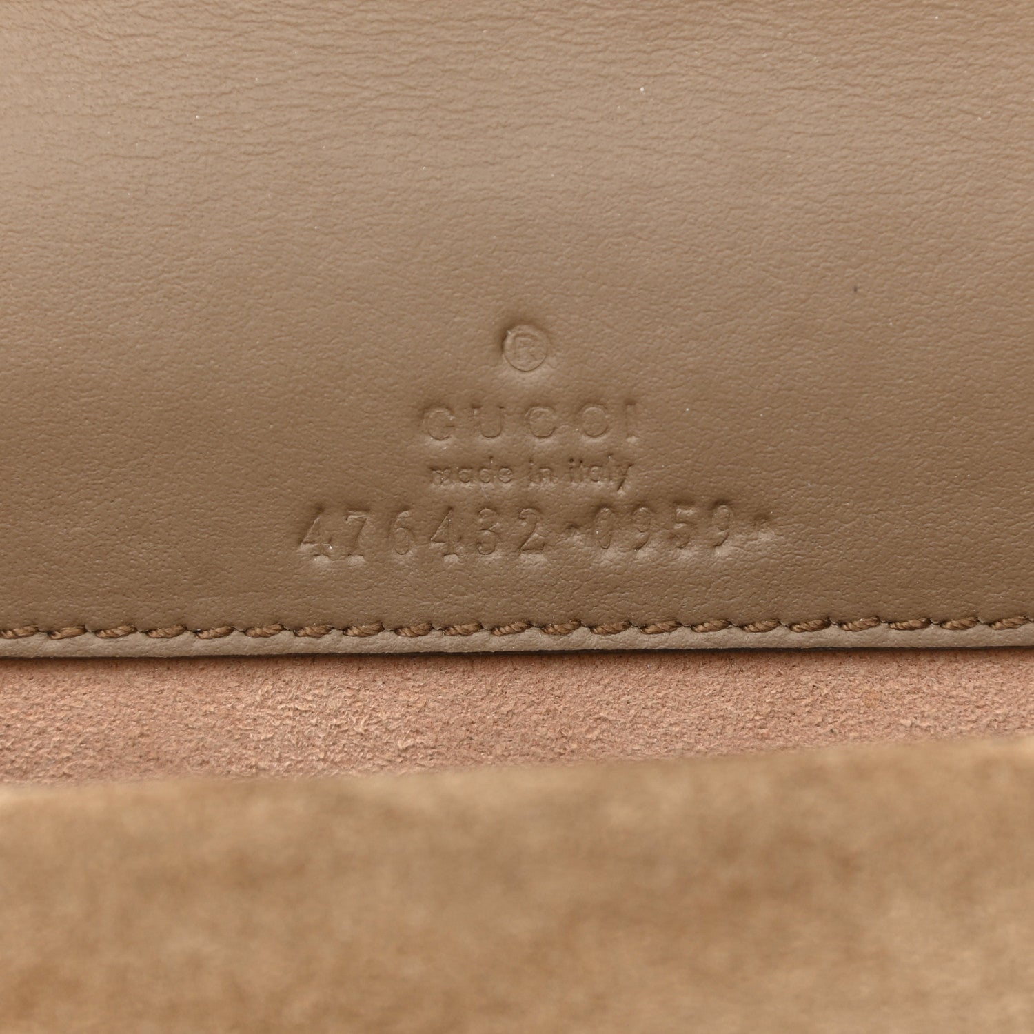 Gucci GG Supreme Monogram Super Mini Dionysus Shoulder Bag Taupe 6 of 10