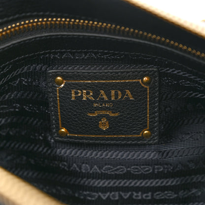 Prada Vitello Phenix Bauletto Black 6 of 10