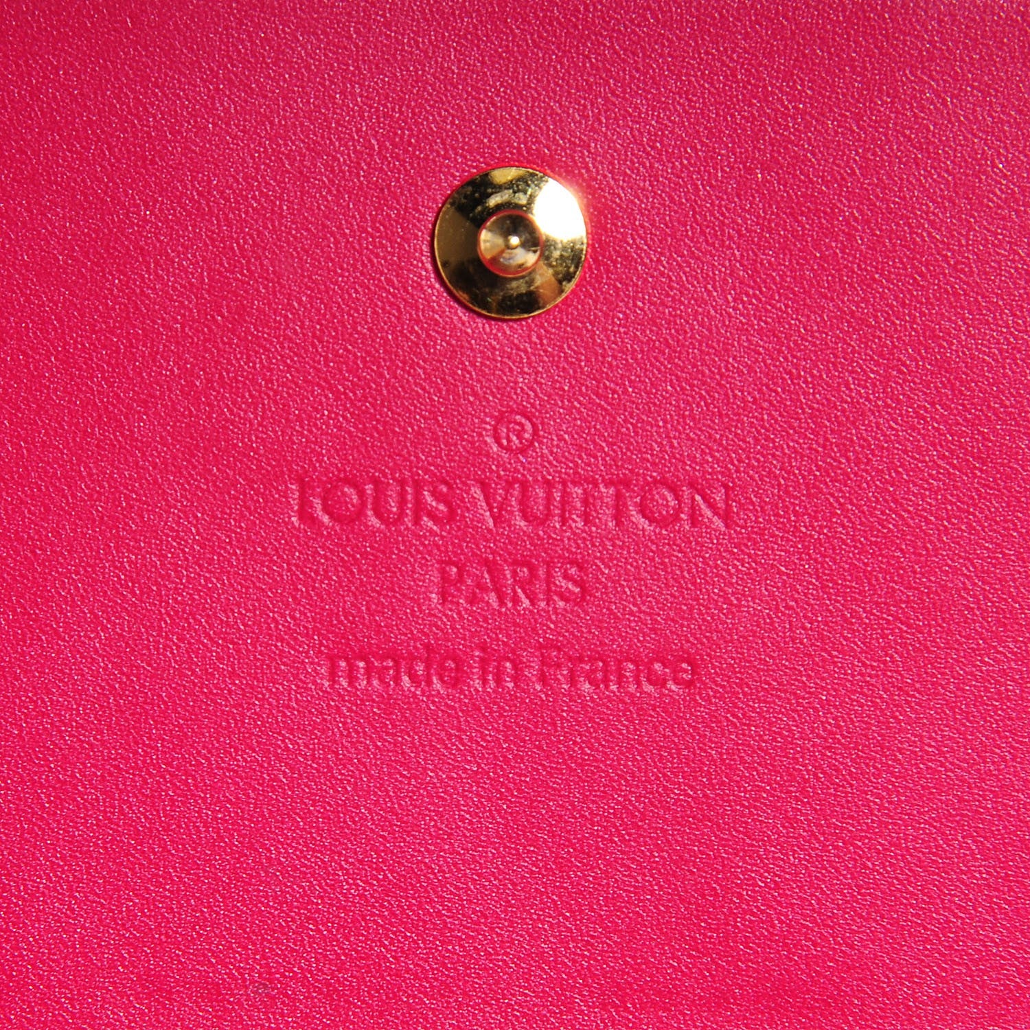 Louis Vuitton Vernis Chaine Wallet Rose Indien 6 of 7