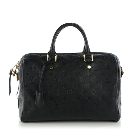 Louis Vuitton Empreinte Speedy Bandouliere 30 Black 1 of 7