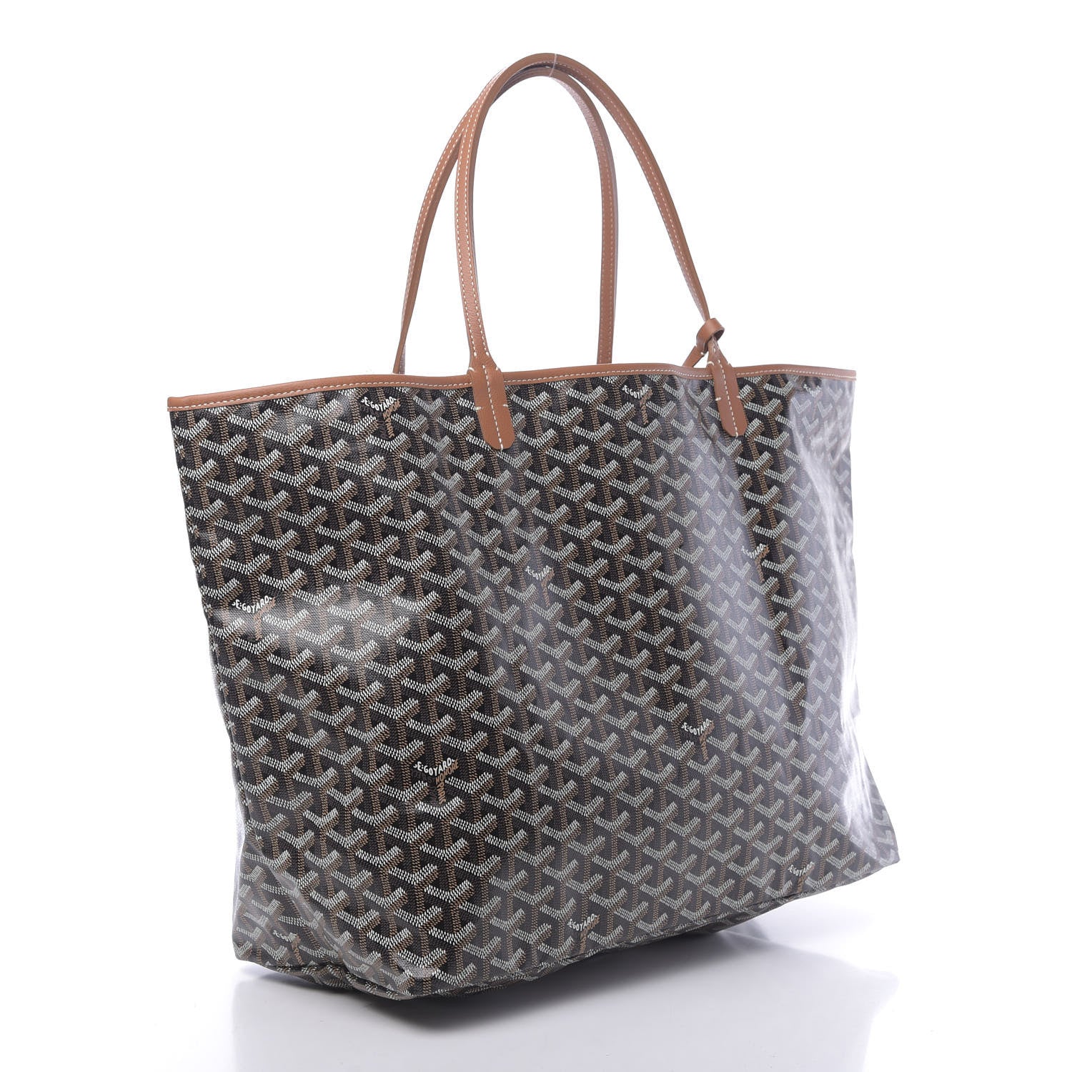 Goyard Goyardine Saint Louis GM Black Gold 3 of 11