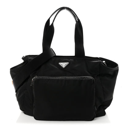 Prada Tessuto Nylon Vela Diaper Bag Black 1 of 13