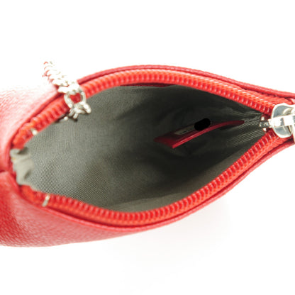 Chanel Caviar Timeless CC Coin Purse Case Red 5 of 7