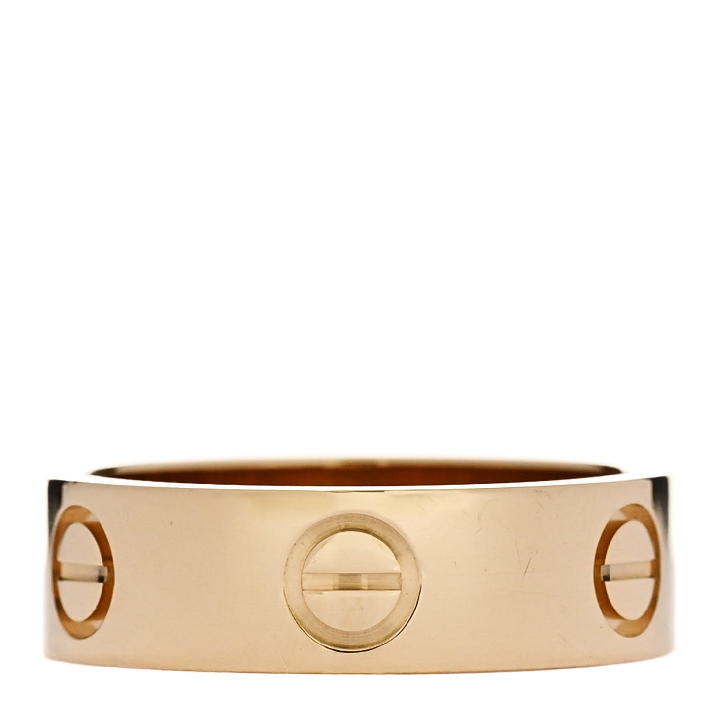 18K Yellow Gold 5.5mm LOVE Ring 52 6