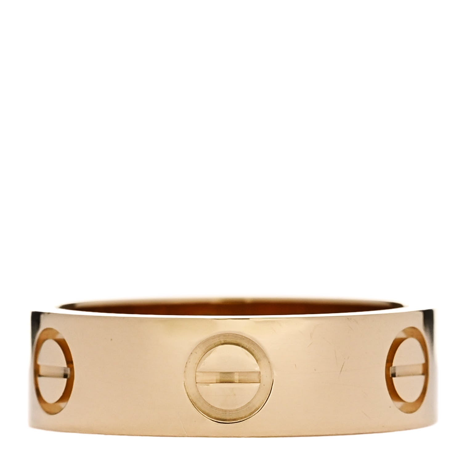 Cartier 18K Yellow Gold 5.5mm LOVE Ring 52 6 1 of 5