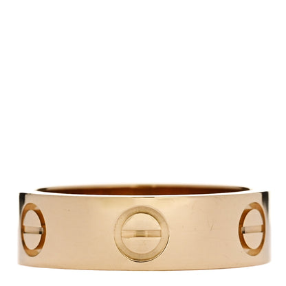 Cartier 18K Yellow Gold 5.5mm LOVE Ring 52 6 1 of 5