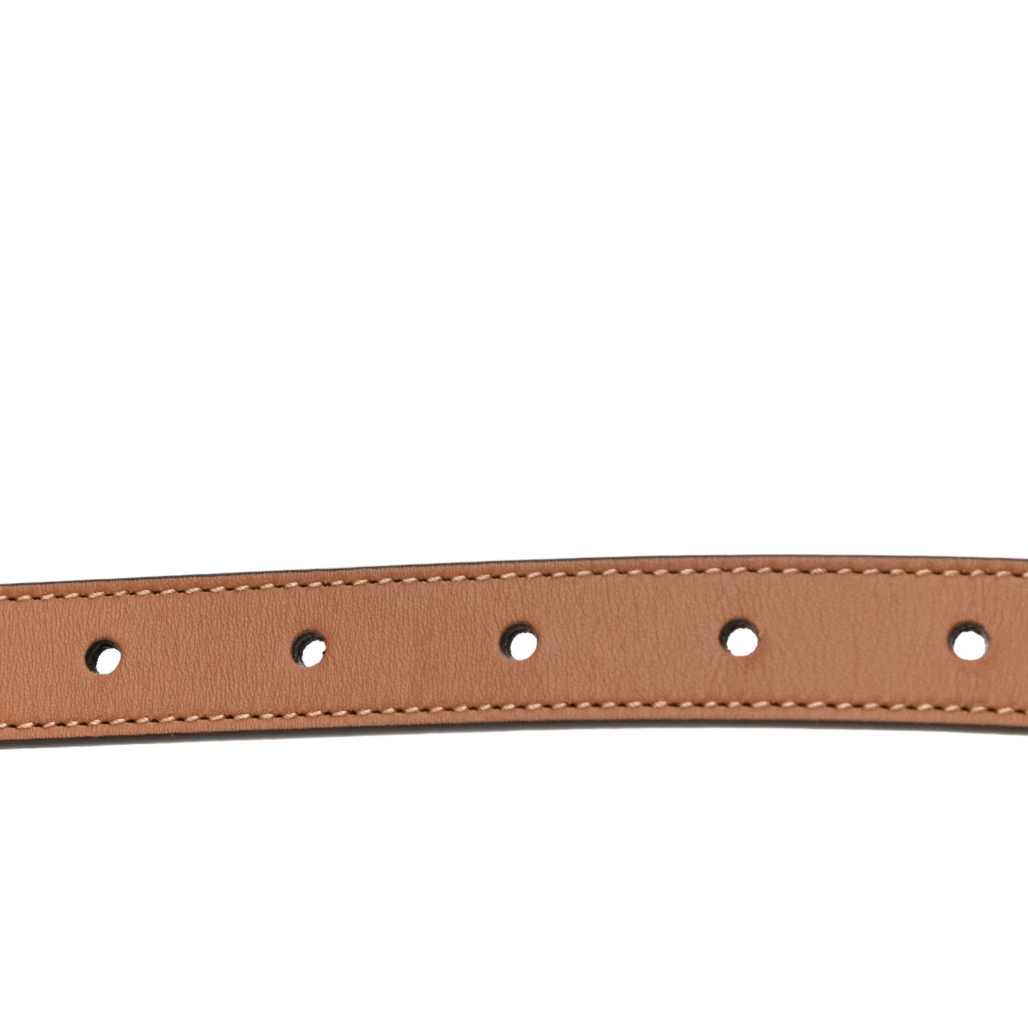 Gucci Moon Calfskin Double G 20mm Belt 75 30 Natural Tan 4 of 5