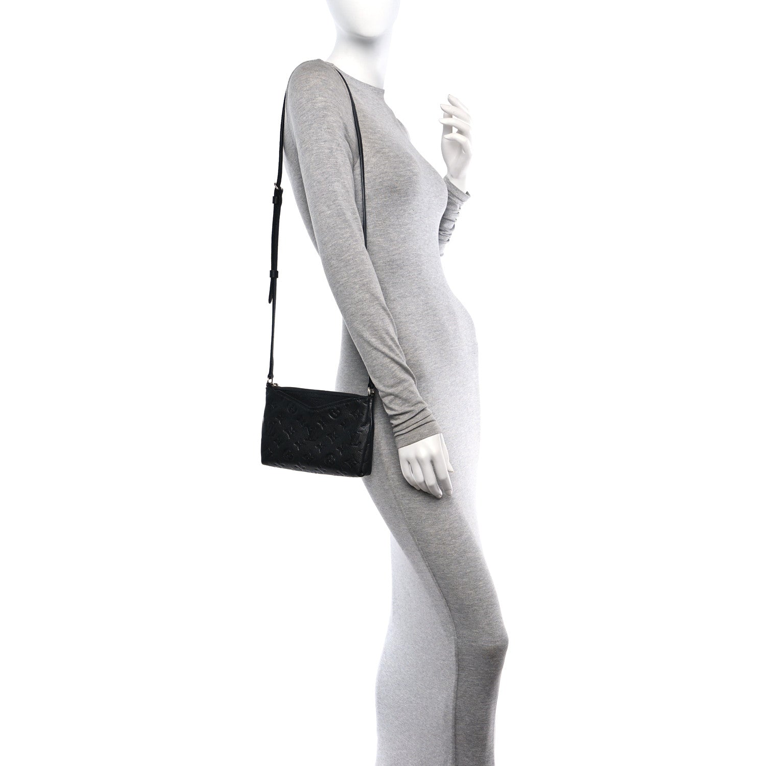 Louis Vuitton Empreinte Pallas Crossbody Black 2 of 9