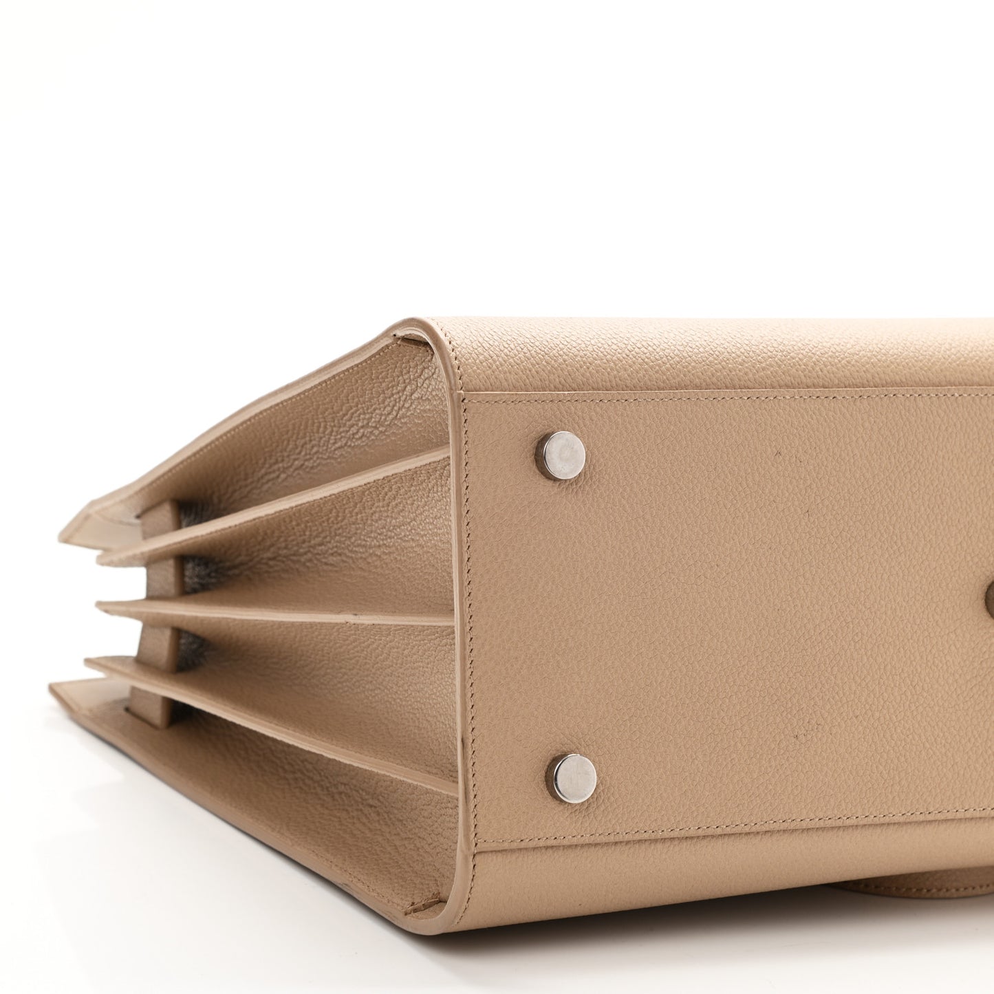 Grained Calfskin Small Sac De Jour Nude Powder