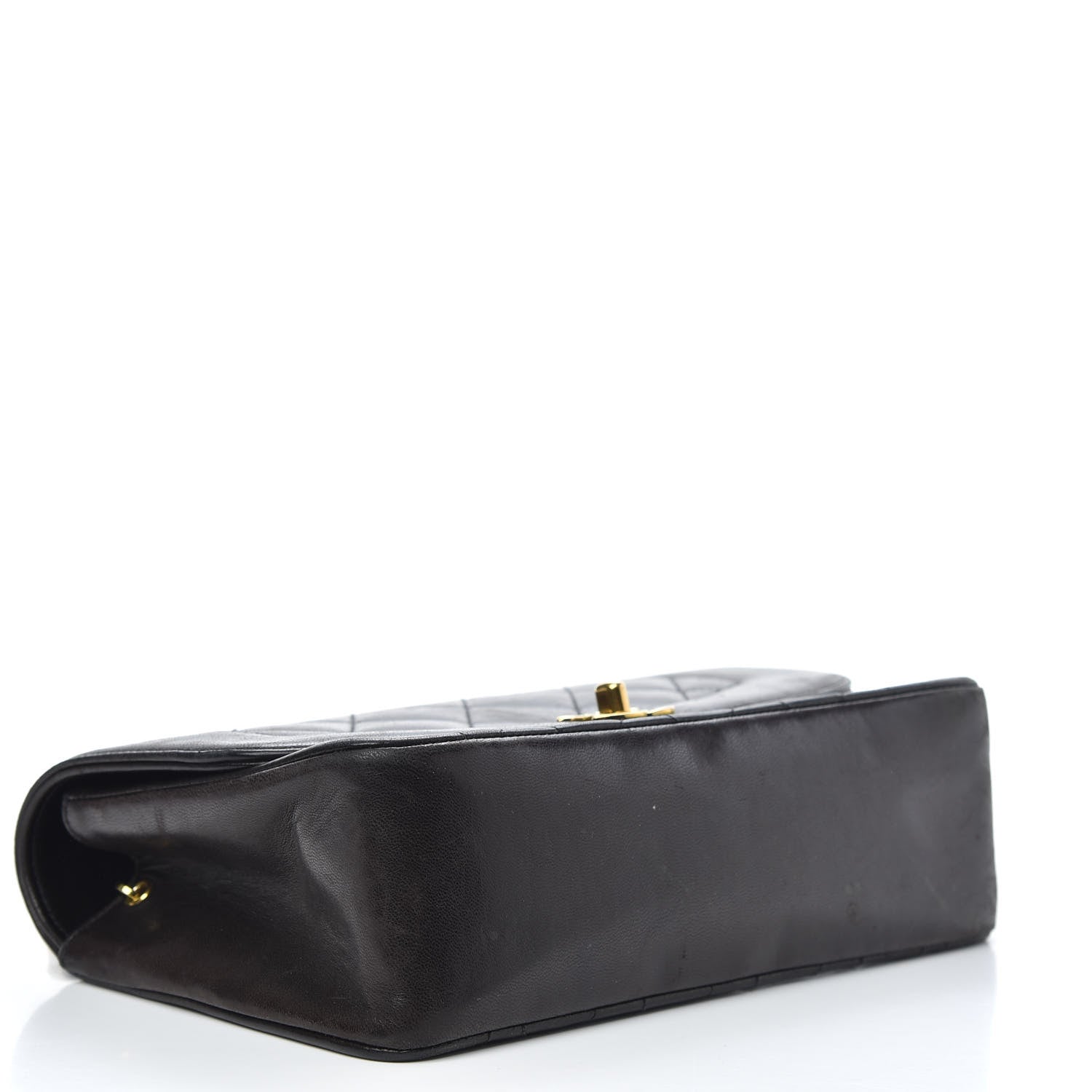 Chanel Lambskin Quilted Small Single Flap Black 4 of 14
