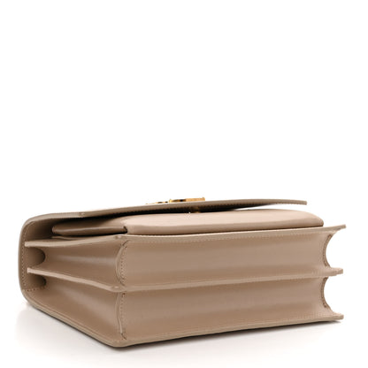 Saint Laurent Calfskin Medium Monogram Sunset Dark Beige 4 of 11