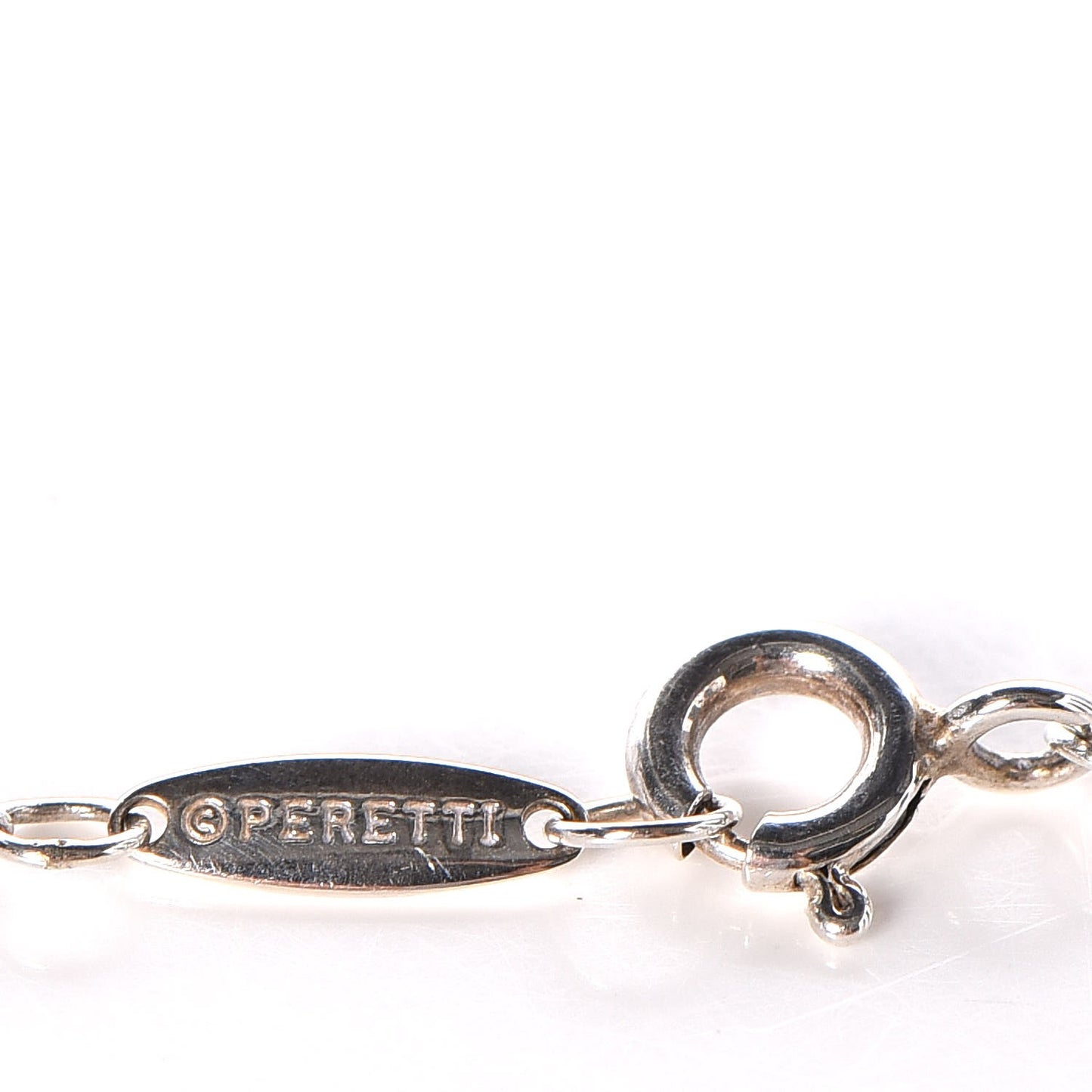 Sterling Silver Diamond .09ct Elsa Peretti Diamonds By The Yard Bracelet