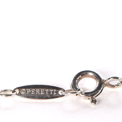 Tiffany Sterling Silver Diamond .09ct Elsa Peretti Diamonds By The Yard Bracelet 5 of 7