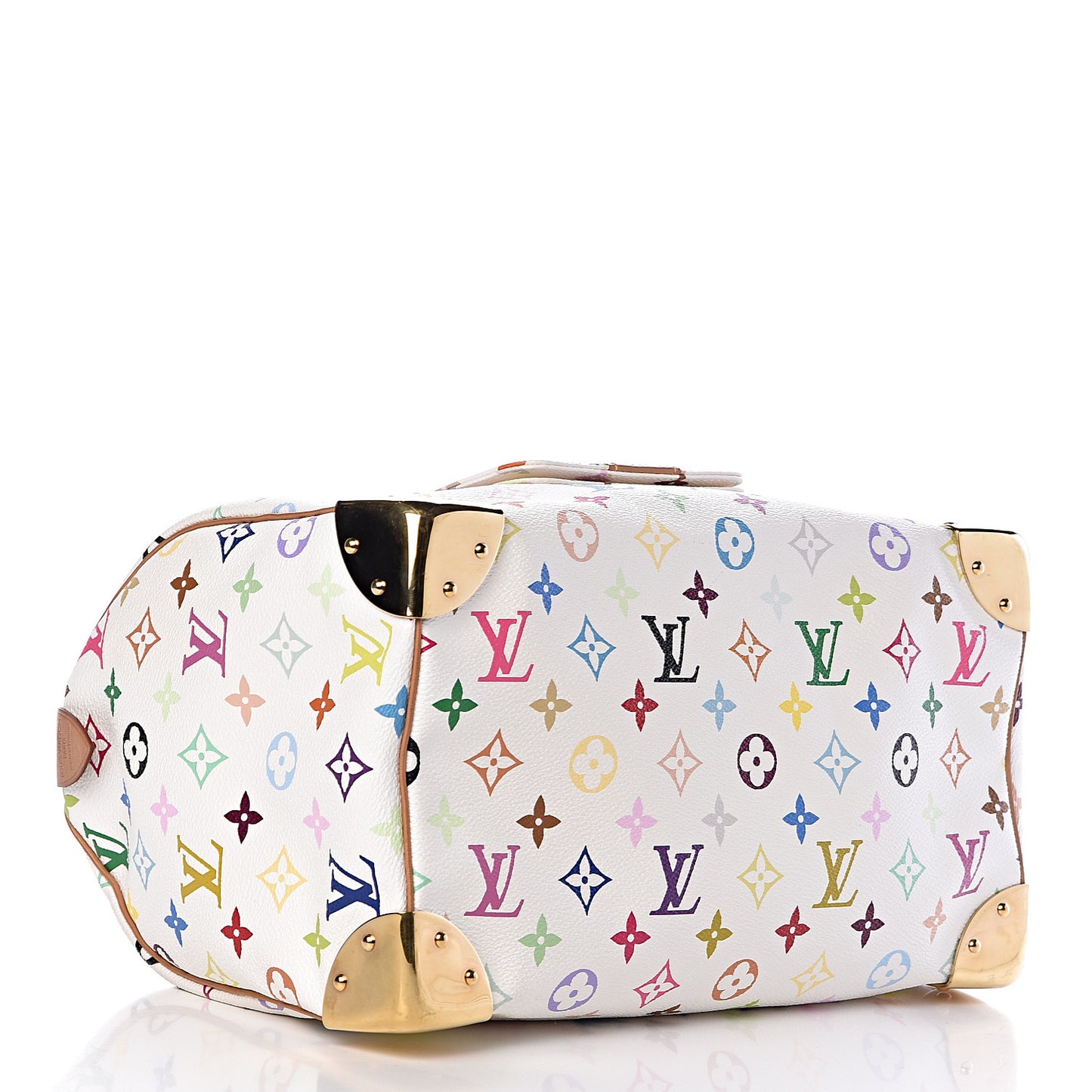 Monogram Multicolor Speedy 30 White