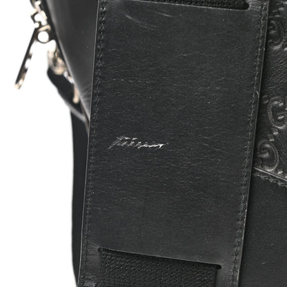 Gucci Guccissima Signature Large Duffle Black 11 of 17
